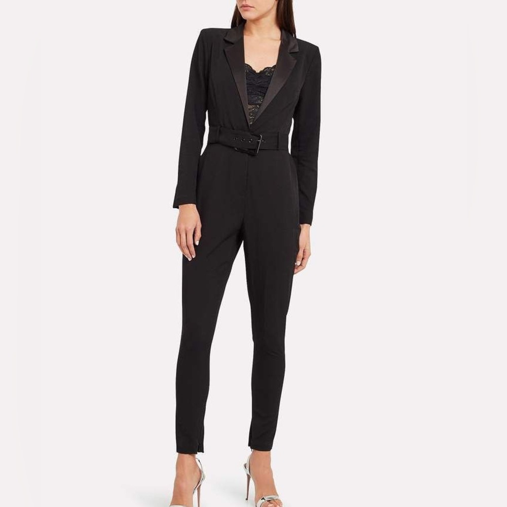 We Wore What Tuxedo Jumpsuit